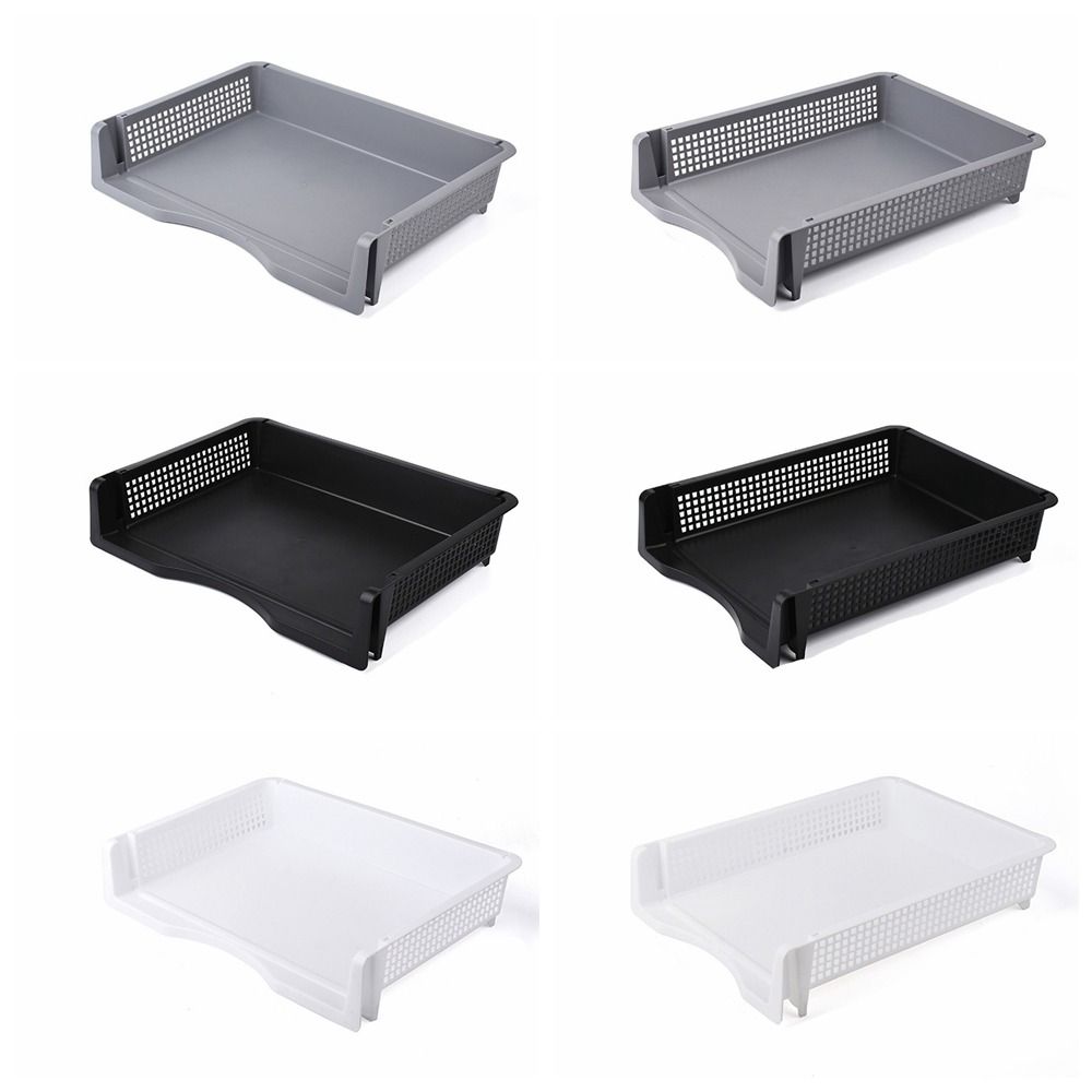 Desktop Filing Tray - Desktop Organizer impilabile File Rack Fashion