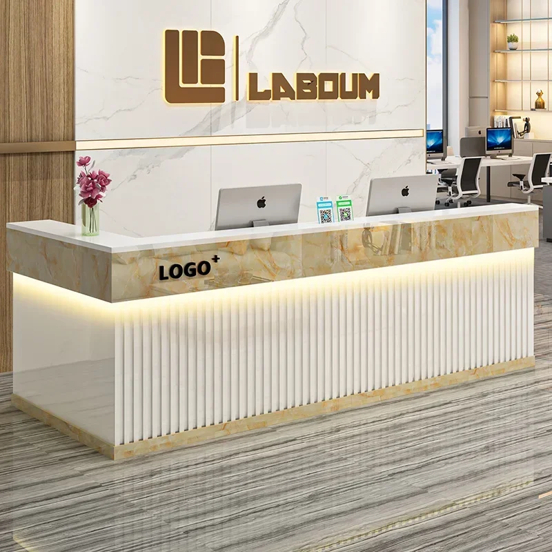 Office Furniture Bali - Bancone Reception Moderno per Salone, Scrivania
