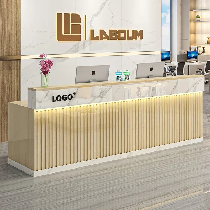 Office Furniture Bali - Bancone Reception di Lusso in Stile