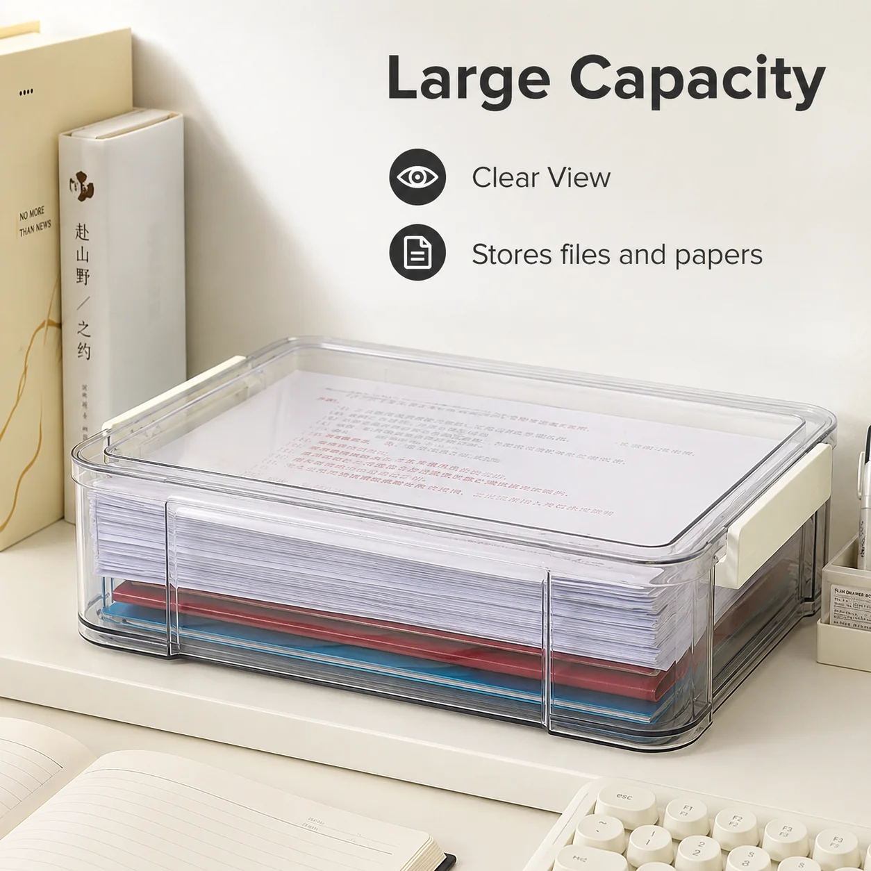 Scatola Organizzatrice Traspar - Desktop Filing Tray recensione e prezzo