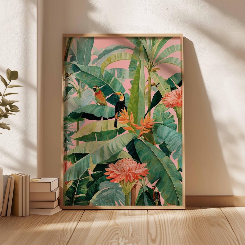 1 poster in tela tropicale ret - Office Furniture Direct recensione e prezzo