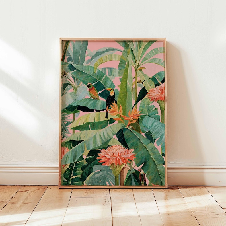 1 poster in tela tropicale ret - Office Furniture Direct recensione e prezzo