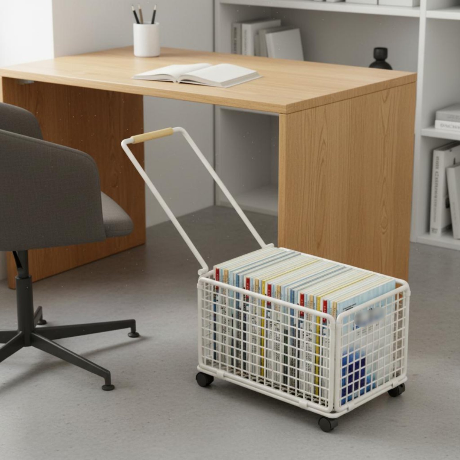 Carrello portaoggetti da scriv - Book Cart Rolling recensione e prezzo