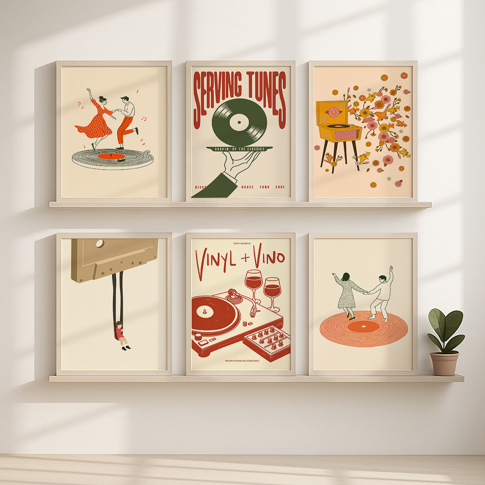 Poster su Tela Vintage con Tem - Office Furniture Direct recensione e prezzo