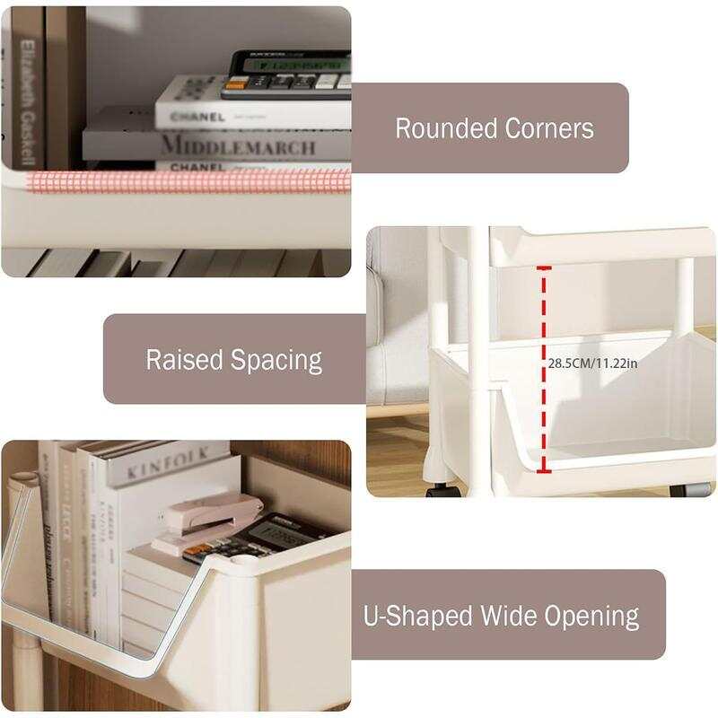 Carrello portaoggetti in plast - Book Cart Rolling recensione e prezzo