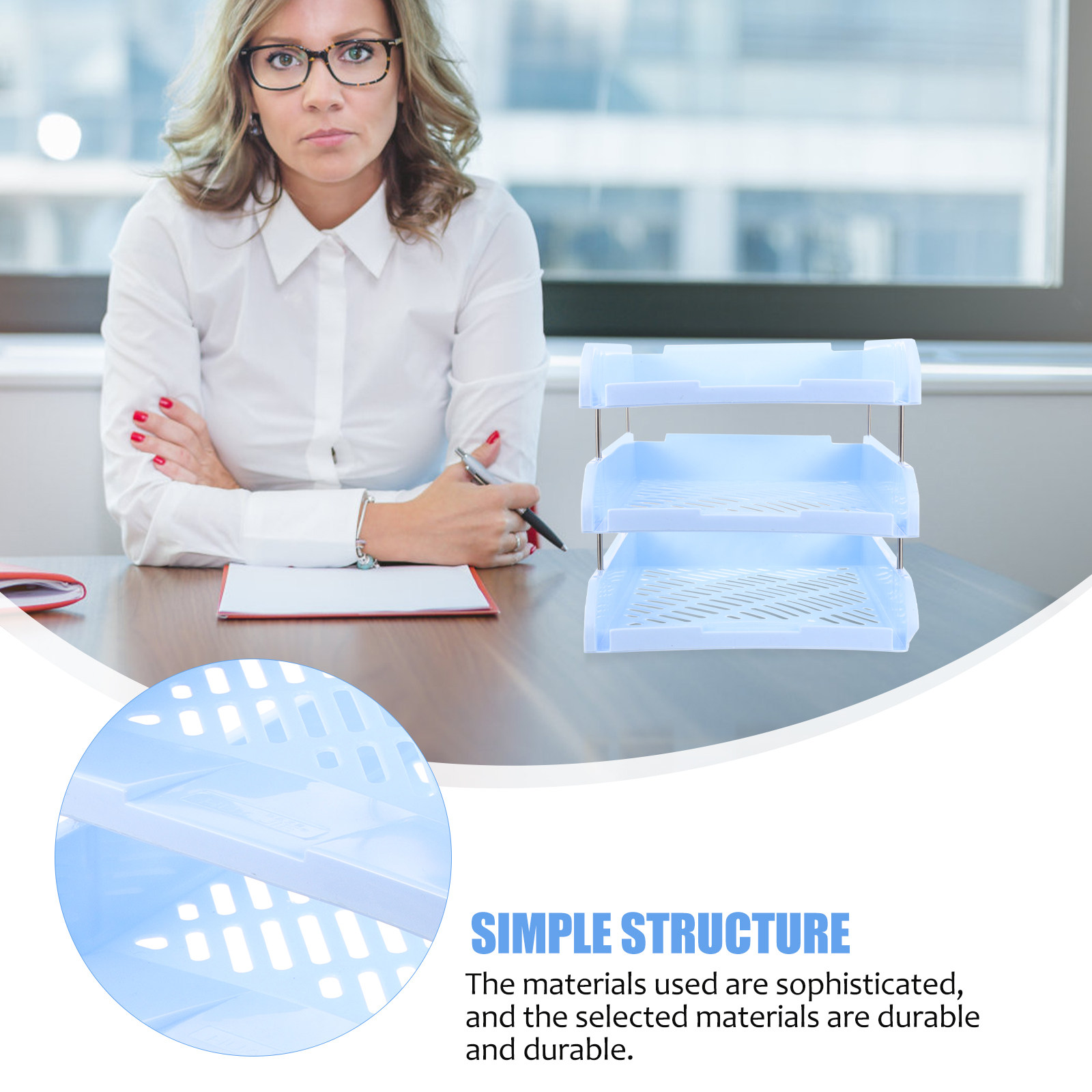 Organizzatore da Scrivania a 3 - Desktop Filing Tray recensione e prezzo