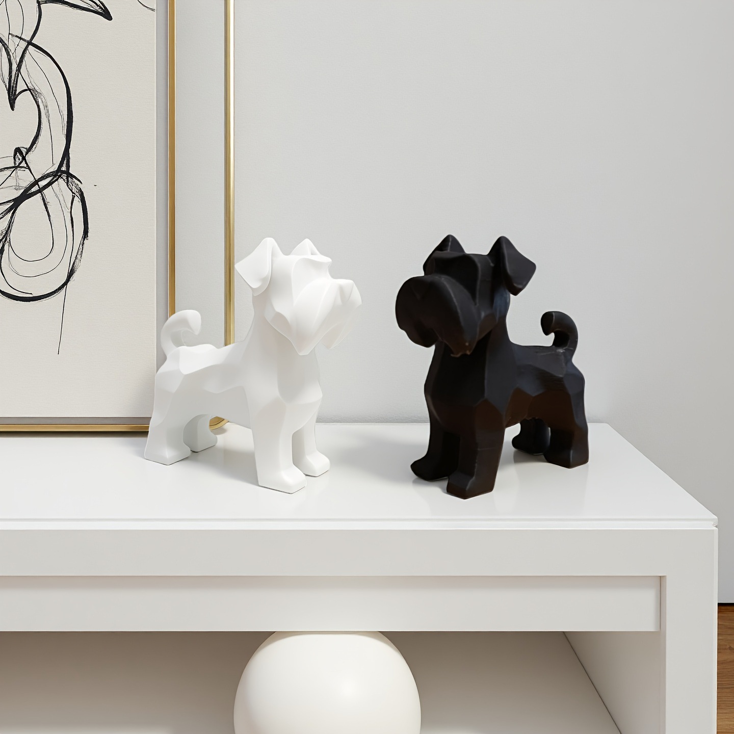 Statuette di Cani Schnauzer in - Office Furniture Hon recensione e prezzo