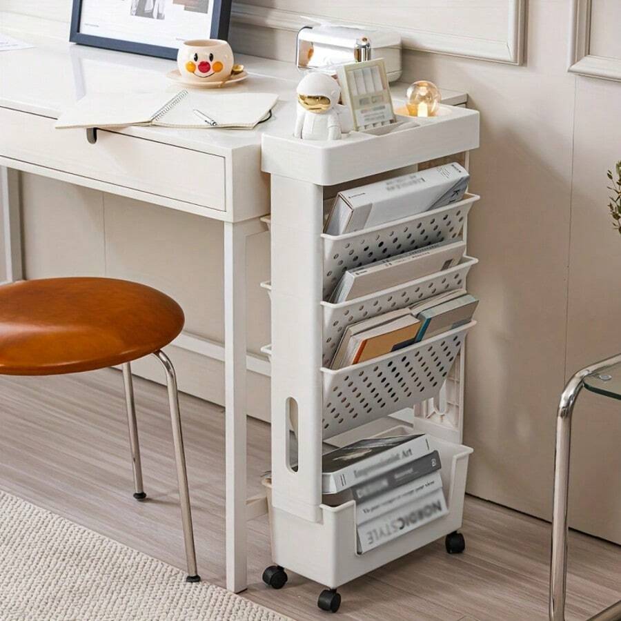 Carrello di Stoccaggio a 5 Rip - Book Cart Rolling recensione e prezzo
