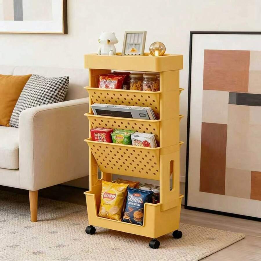 Carrello di Stoccaggio a 5 Rip - Book Cart Rolling recensione e prezzo