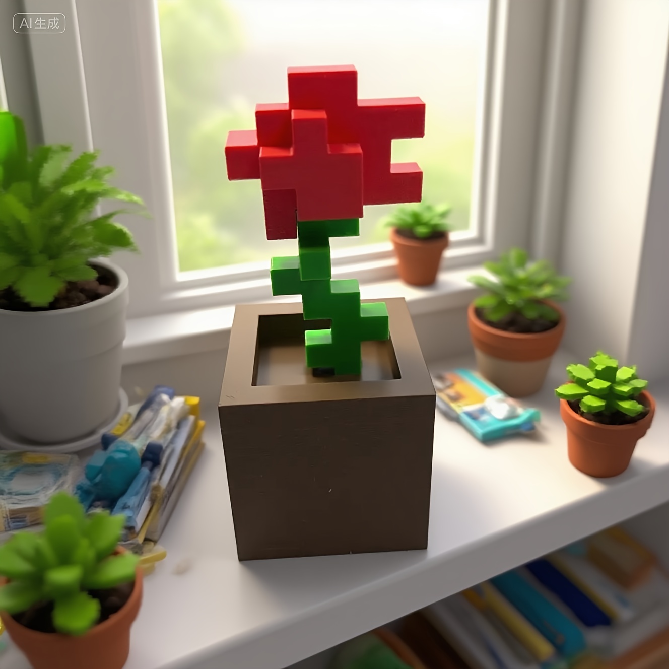 Ornamento floreale Pixel Rose  - Office Furniture Hon recensione e prezzo
