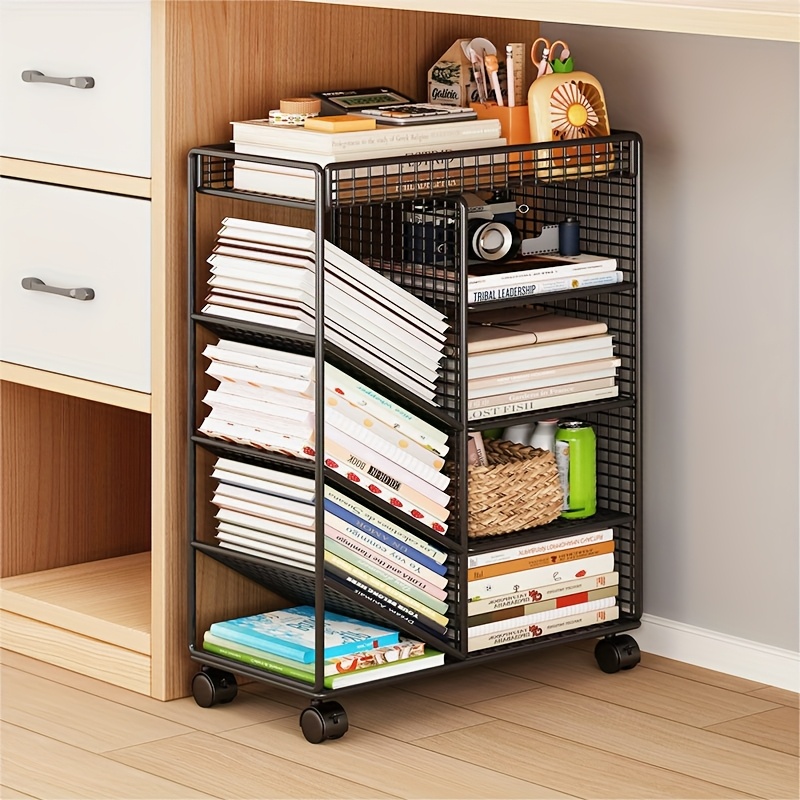 Carrello per libri con rotelle - Book Cart Rolling recensione e prezzo